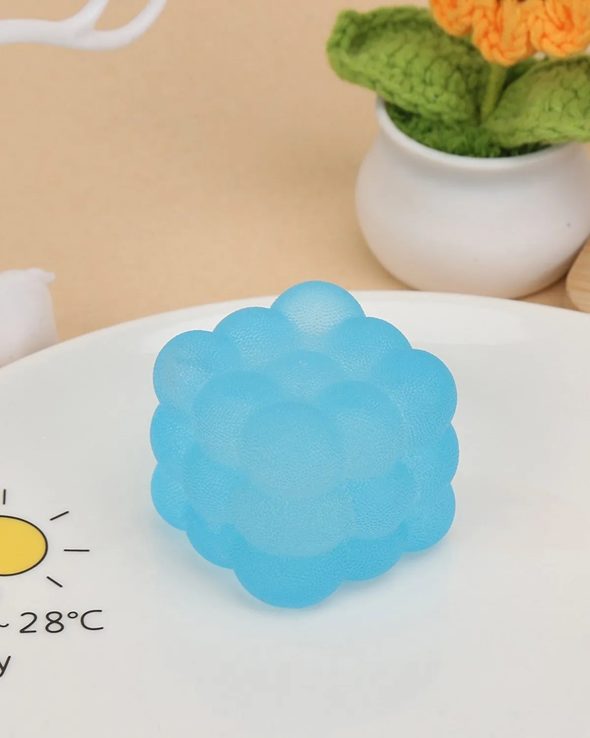 Frosted Bubble Squishy Cube (3)